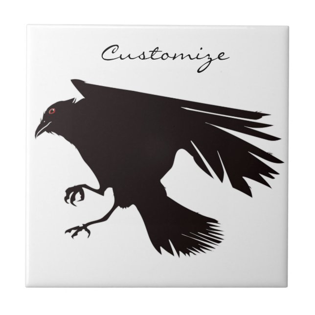 Carreau Corbeau noir vol Thunder_Cove (Devant)