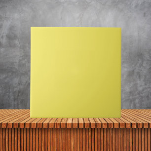 Carreau Corn minimaliste Pastel Jaune Couleur uni