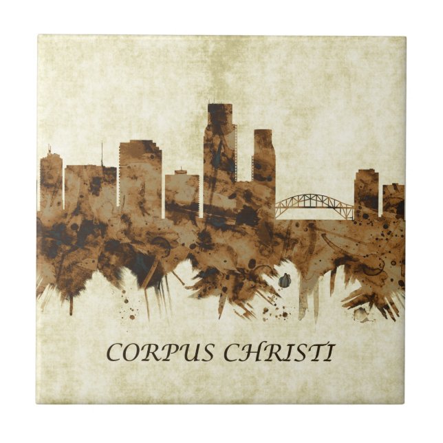 Carreau Corpus Christi Texas City (Devant)