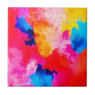 Carreau correctifs artistiques colorés