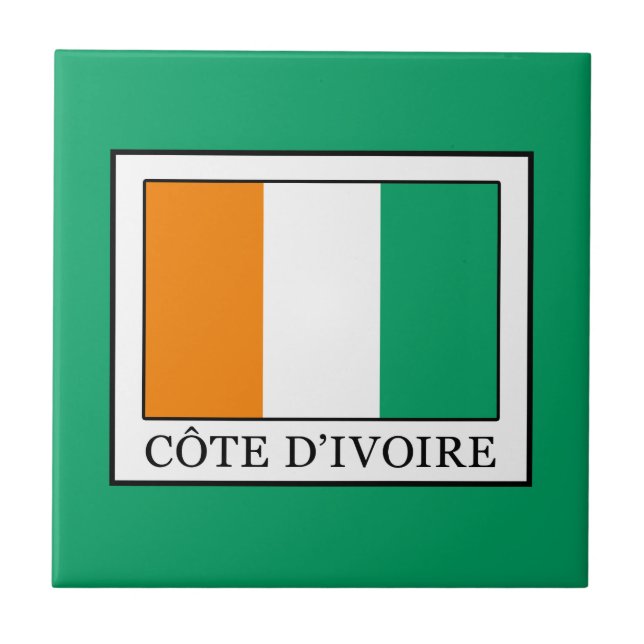 Carreau Côte d'Ivoire (Devant)