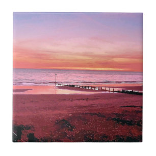 CARREAU COUCHER DE SOLEIL
