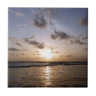 Carreau Coucher de soleil sur la mer arabe
