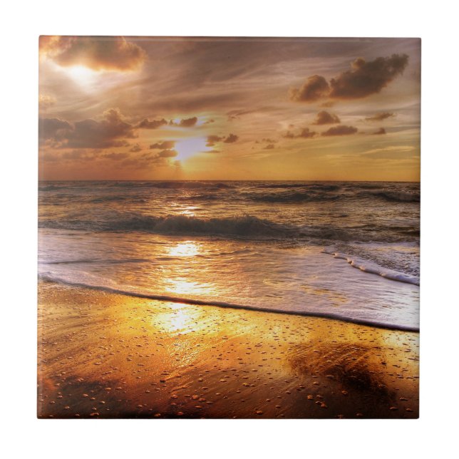 Carreau Coucher du soleil (Devant)
