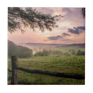 Carreau Coucher du soleil de la Virginie