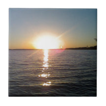 Coucher du soleil sur le bayou