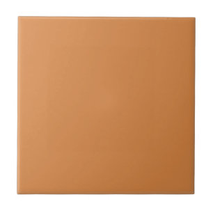 Carreau Couleur Citrouille (Tuile en céramique)