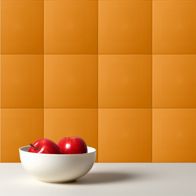 Carreau Couleur claire orange terne (Créateur téléchargé)