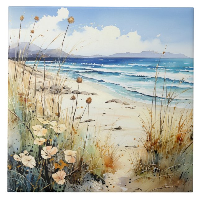 Carreau Couleur d'eau Ocean Seascape (Devant)