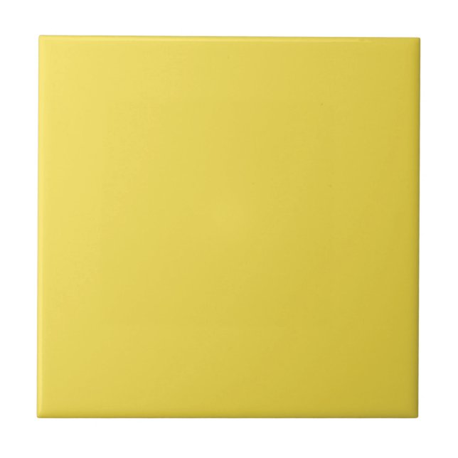 Carreau Couleur du bloc de banane jaune (Devant)