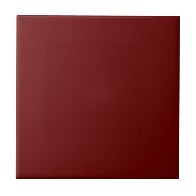 Carreau couleur rouge (Devant)