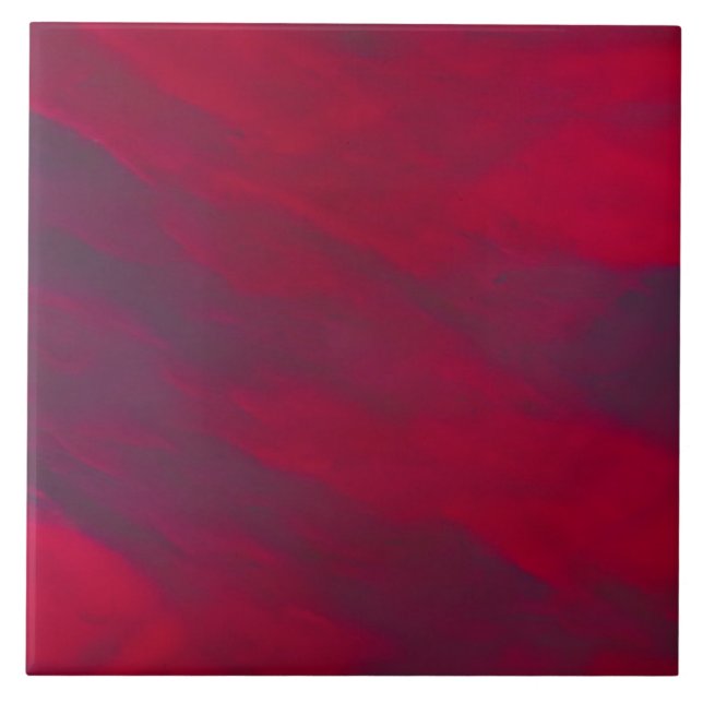 Carreau Couleur rouge foncé riche en Crimson (Devant)