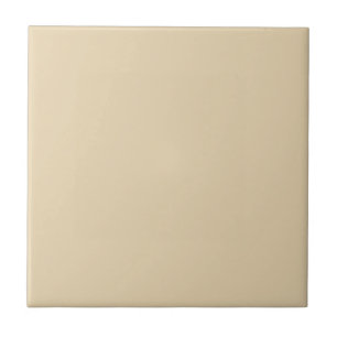 Carreau Couleur solide couleur crème jaune clair neutre S