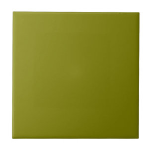 Carreau Couleur solide d'olive
