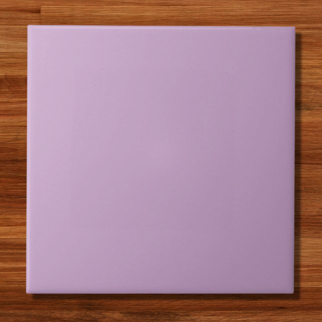 Carreau Couleur solide Lilac (Créateur téléchargé)