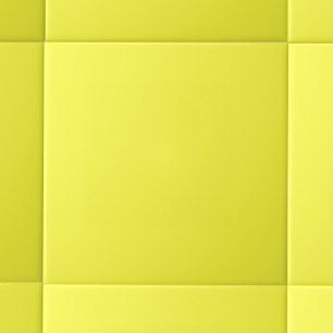 Carreau Couleur solide minimaliste Jaune canari