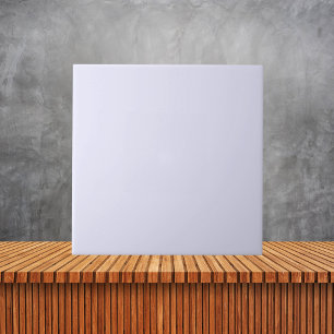 Carreau Couleur solide minimaliste Lilac violet clair