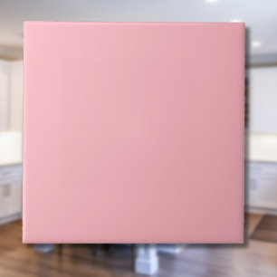Carreau Couleur solide rose pâle   Classic Elegant