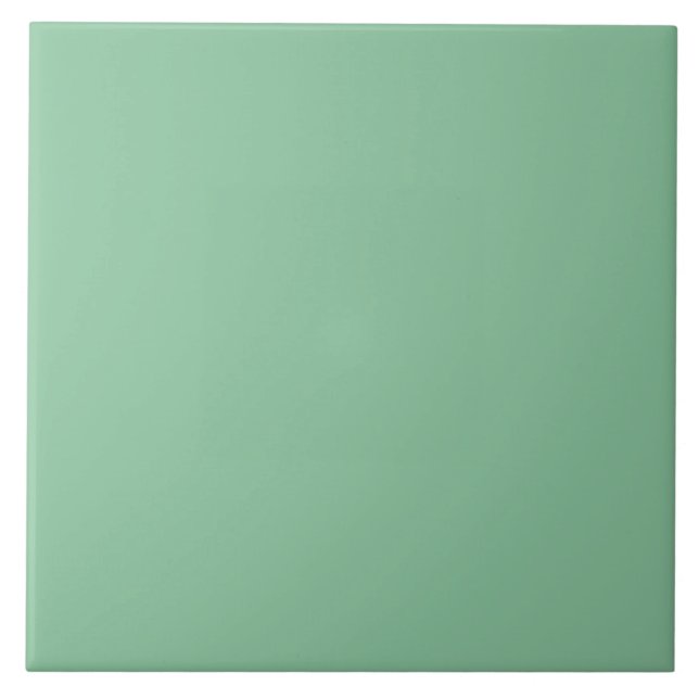 Carreau Couleur solide verte (Devant)
