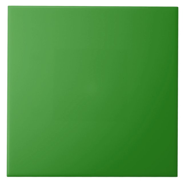 Carreau Couleur solide verte (Devant)