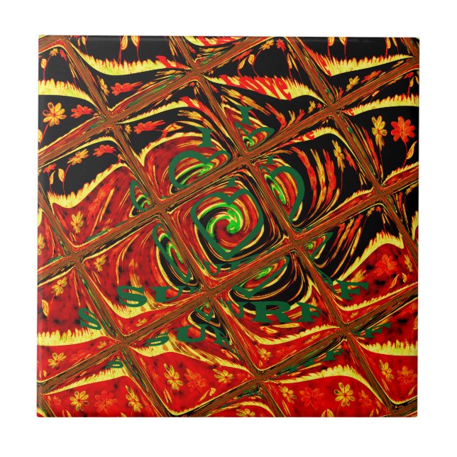 Carreau Couleur traditionnelle africaine rouge or.png (Devant)
