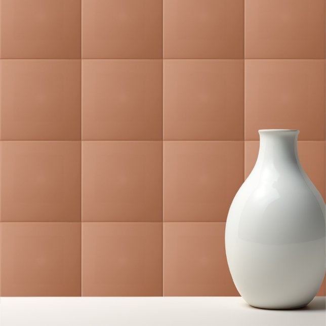 Carreau Couleur uni brun cuivre (Créateur téléchargé)