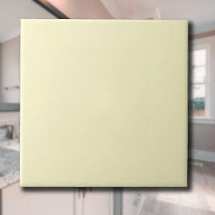 Carreau Couleur uni jaune pastel   Classique   Élégant