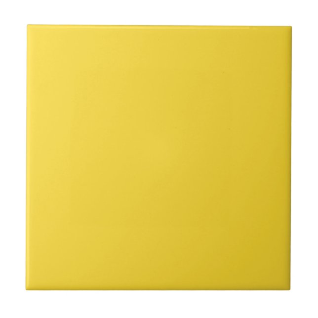 Carreau Couleur uni jaune soleil | Classic Elegant (Devant)