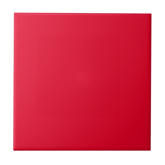 Carreau Couleur uni rouge espagnol (Devant)