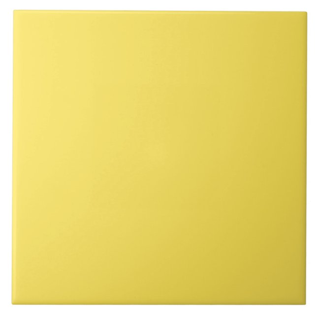 Carreau Couleur vive Xanthe Jaune (Devant)