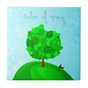 Carreau Couleurs du ressort, tuiles
