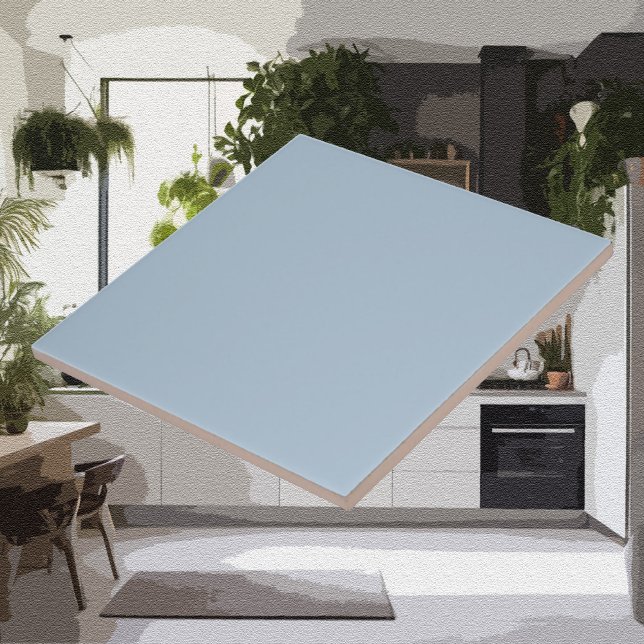 Carreau Couleurs modernes - Bébé Bleu Bleu Carrelage en cé (Créateur téléchargé)
