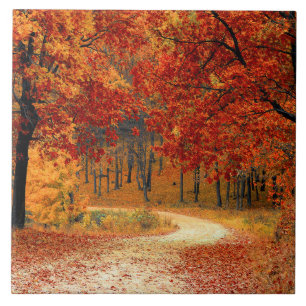 Carreau Couleurs saisonnières de l'automne 