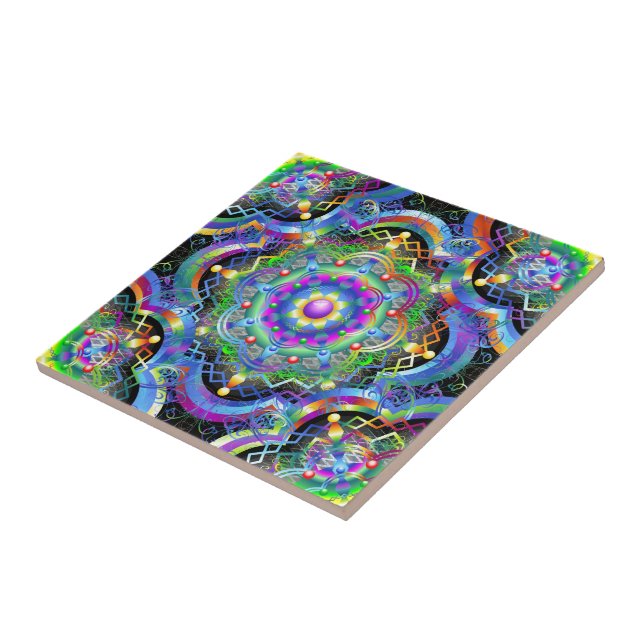 Carreau Couleurs Universe Mandala (Côté)