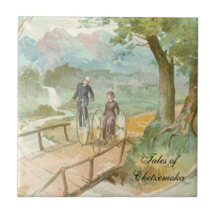 Carreau Couples de recyclage victoriens romantiques