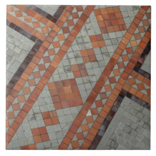 Carreau Cour d'entrée de la basilique nationale de l'Équ