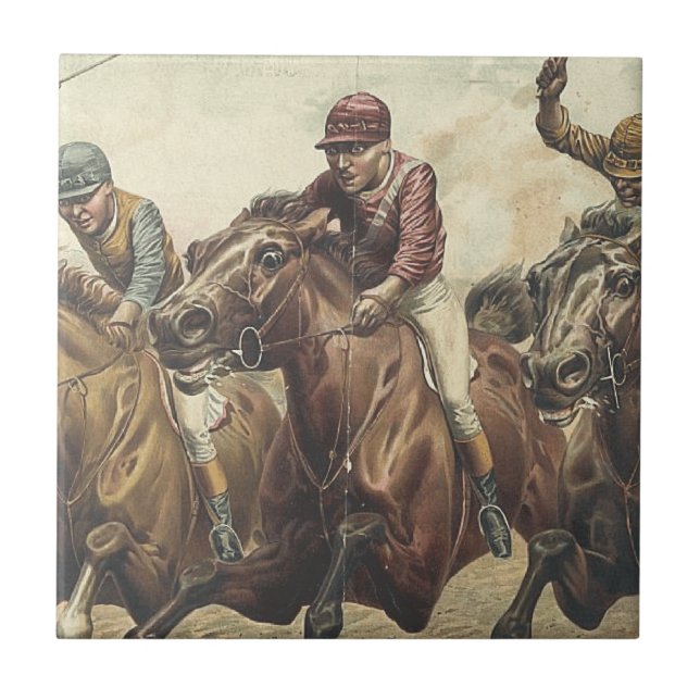 Carreau Course de chevaux SUPÉRIEURE (Devant)