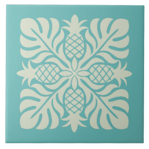Carreau Courtepoint Hawaïen Ananas
