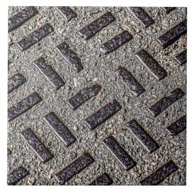 Carreau Couverture de trou d'homme (Devant)