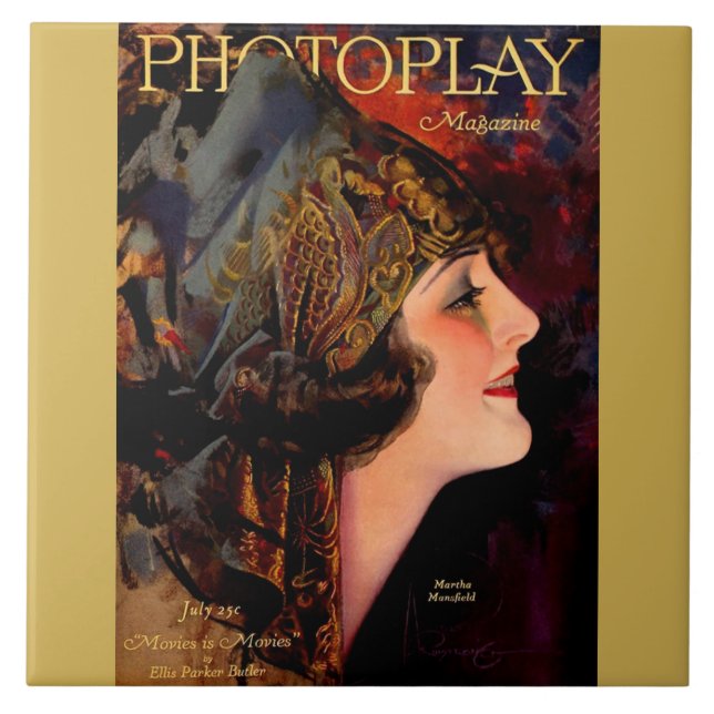 Carreau Couverture du magazine Photoplay 1920 (Devant)