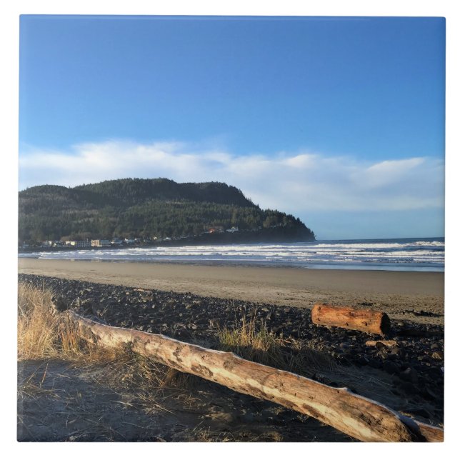 Carreau Cove at Seaside, Oregon (Devant)