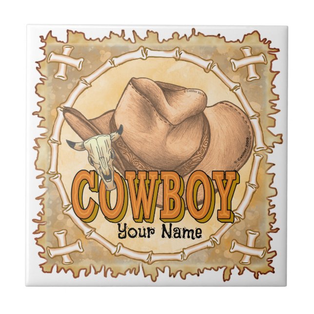 Carreau Cowboy (Devant)