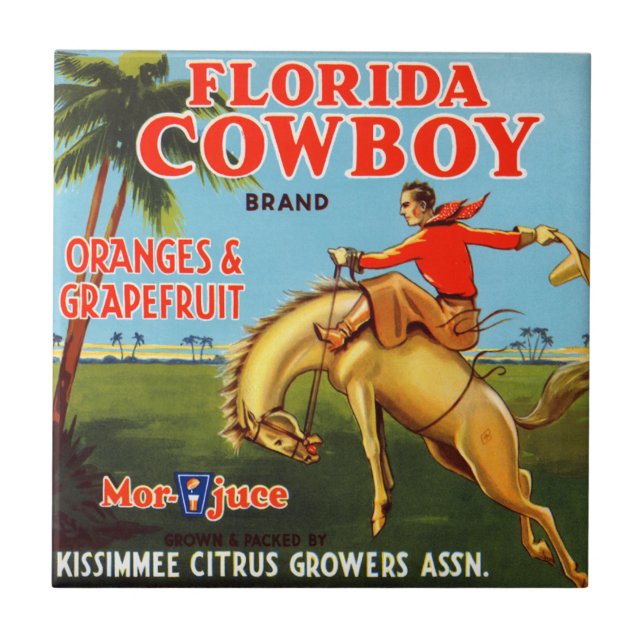 Carreau Cowboy de Floriday (Devant)