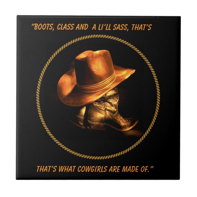 CARREAU COWGIRL CASQUETTE & BOOTS       QUOTEMUG (Devant)