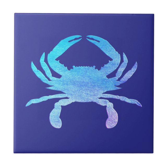 Carreau Crabe bleu (Devant)