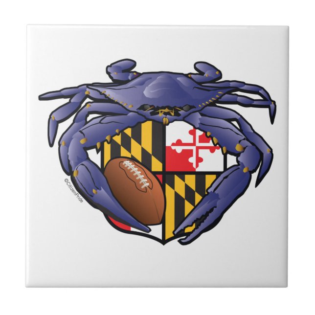Carreau Crabe du Maryland (Devant)