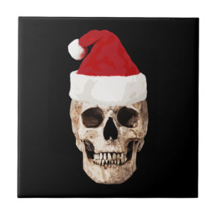 Carreau Crâne du Père Noël - Noël est mort