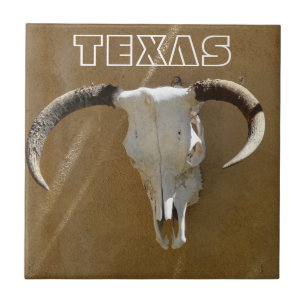 Carreau Crânes de vache à Texas-Longhorn