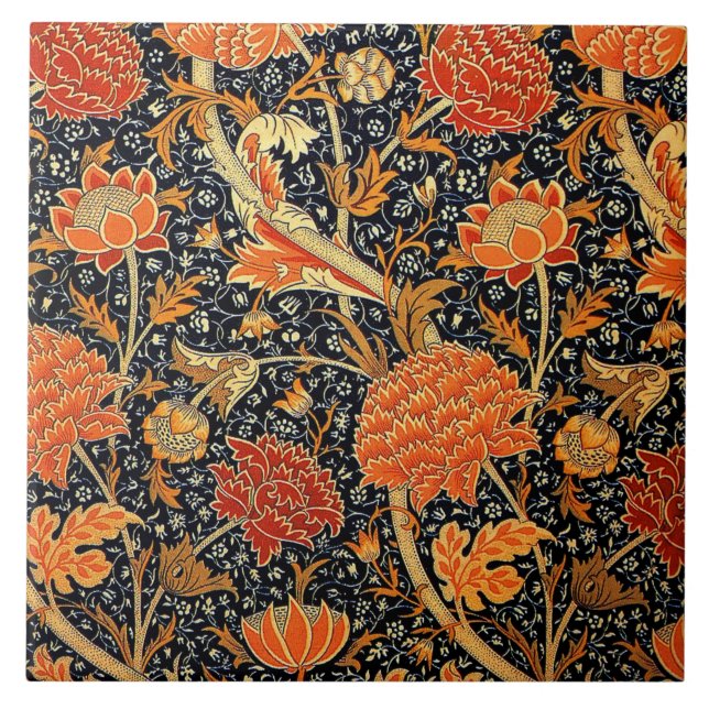 Carreau Cray par William Morris (Devant)
