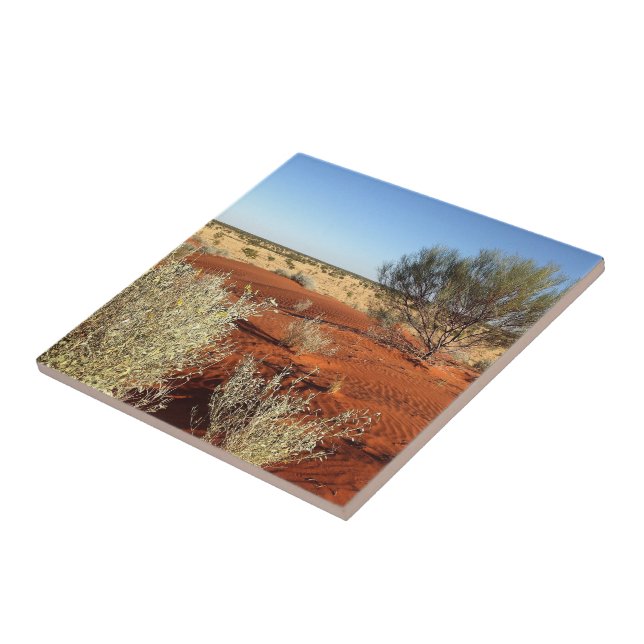 Carreau Créez votre propre tuile carré - désert australien (Côté)